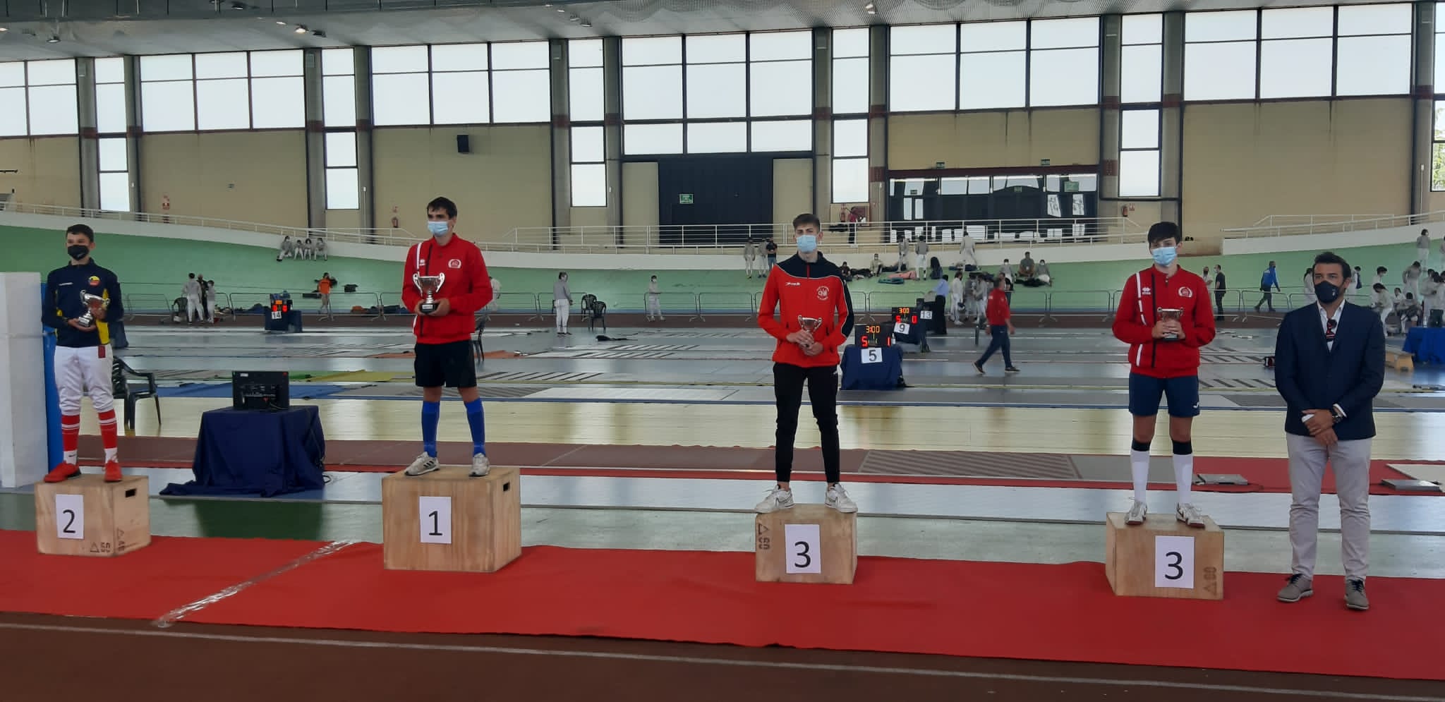 Gran resultado del Club Navarro de Esgrima en el Campeonato de Espa&ntilde;a M15
